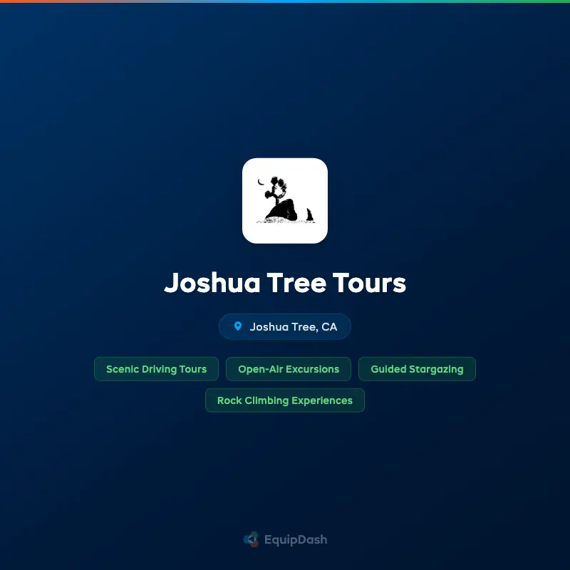 Joshua Tree Tours