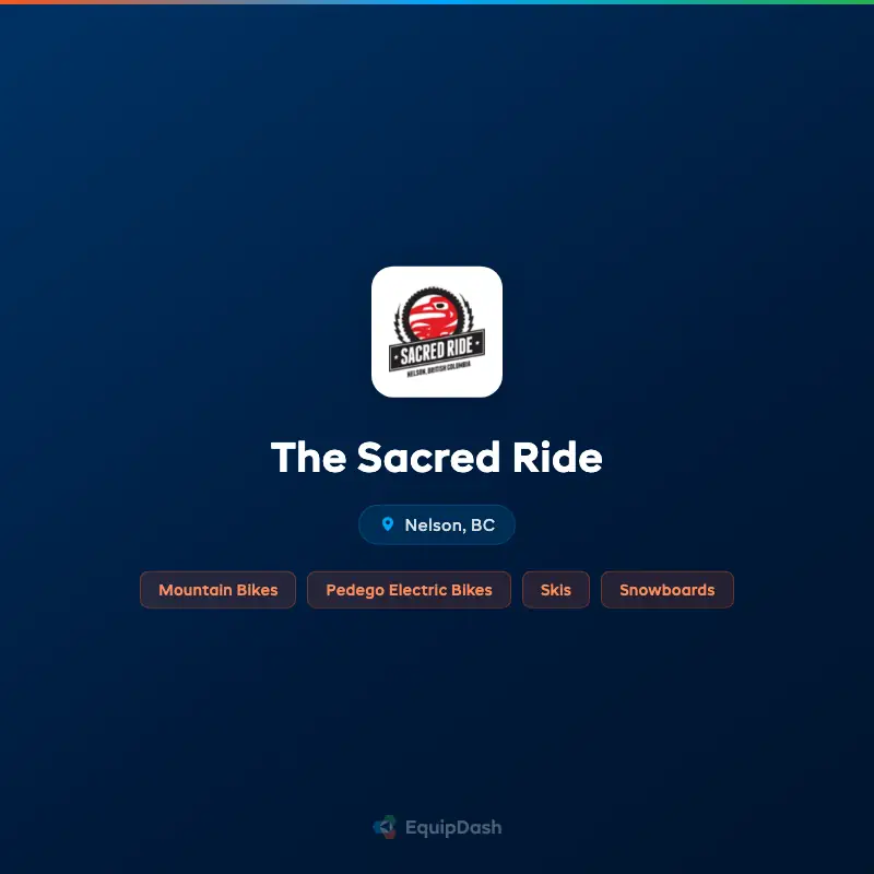 The Sacred Ride