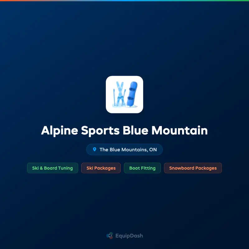 Alpine Sports Blue Mountain