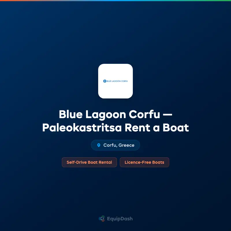 Blue Lagoon Corfu — Paleokastritsa Rent a Boat