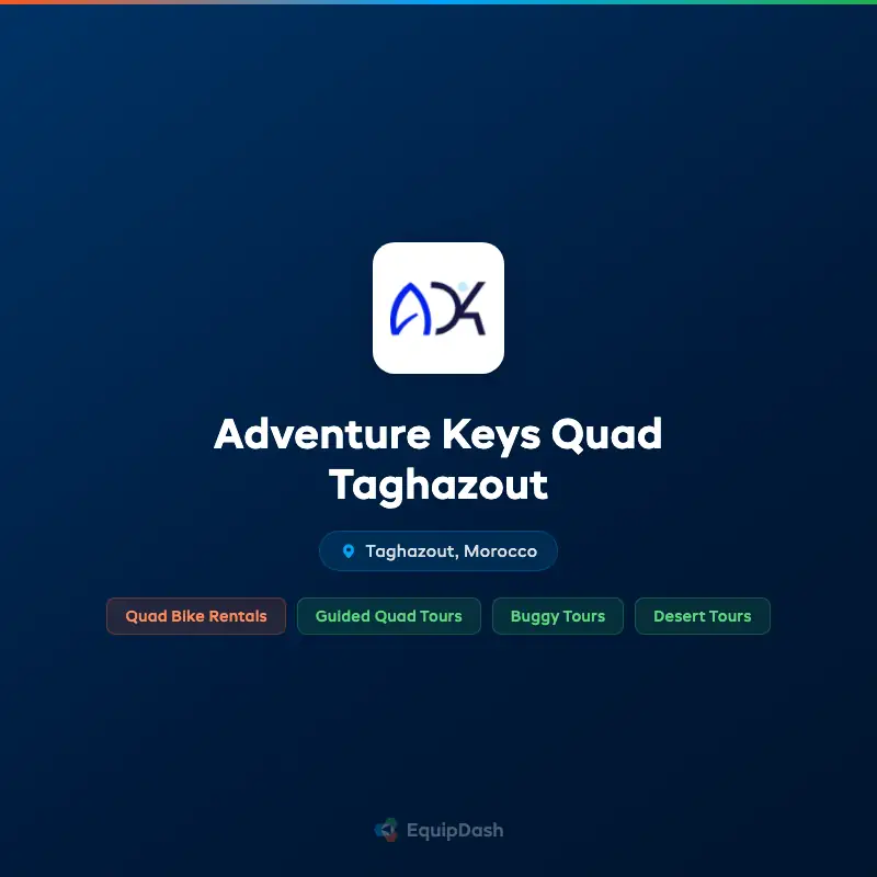 Adventure Keys Quad Taghazout