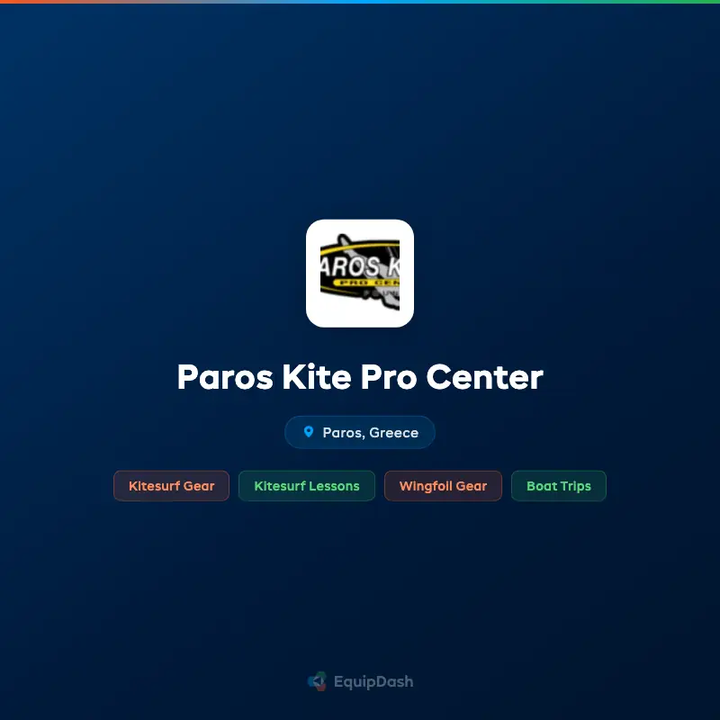 Paros Kite Pro Center