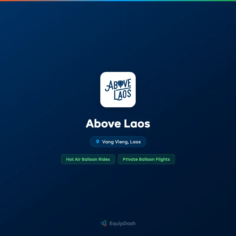 Above Laos