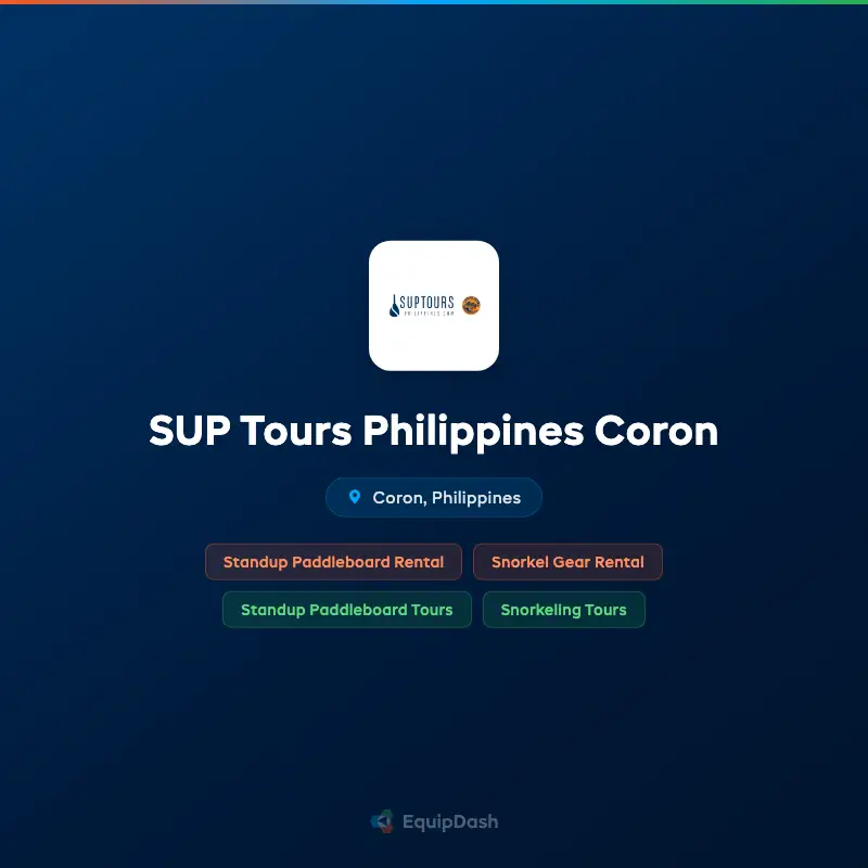SUP Tours Philippines Coron
