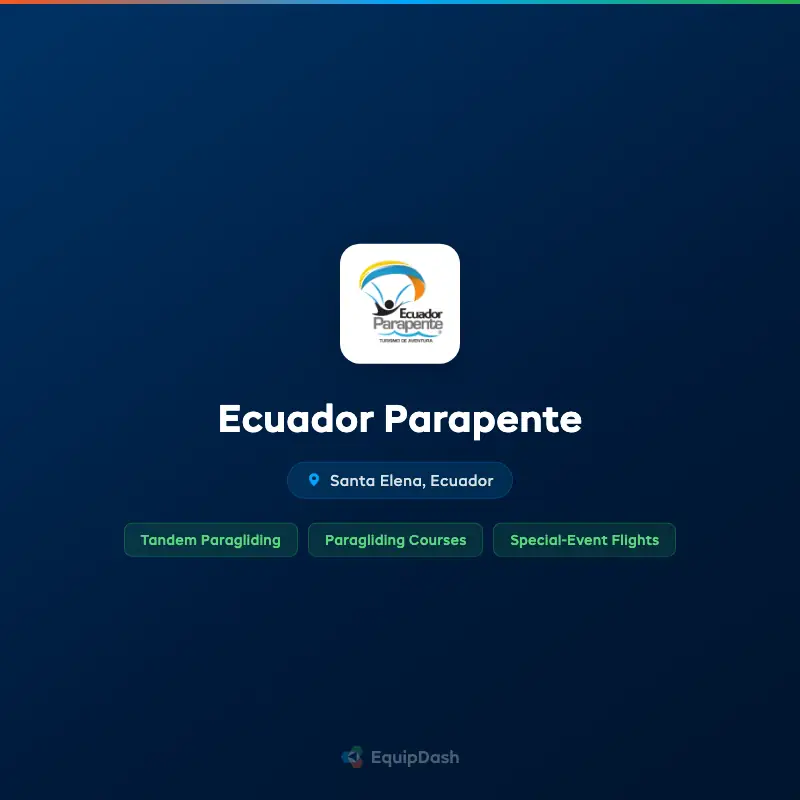 Ecuador Parapente