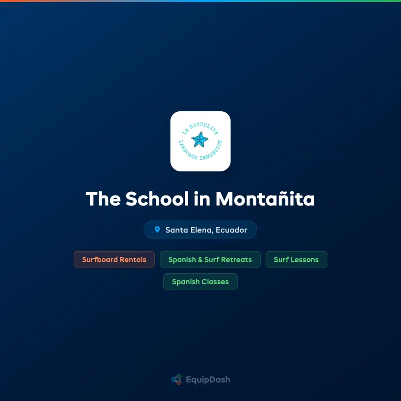 The School in Montañita