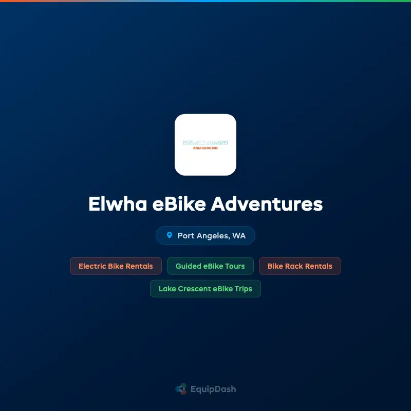 Elwha eBike Adventures