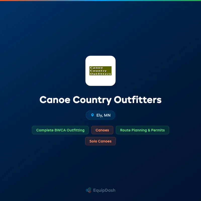Canoe Country Outfitters