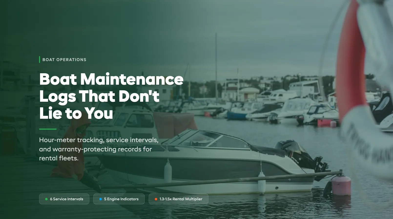 Boat Maintenance Logs That Don't Lie to You