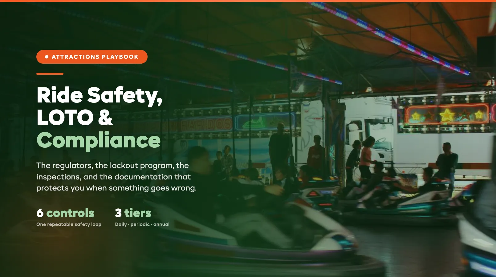 LOTO, Ride Safety, and Regulatory Compliance for Attractions