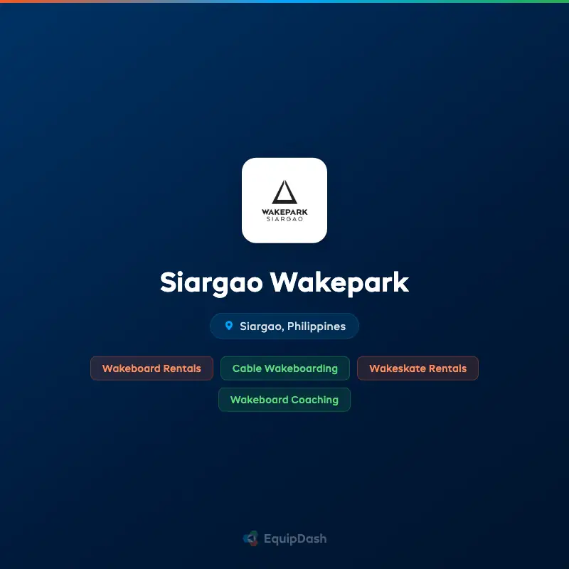 Siargao Wakepark