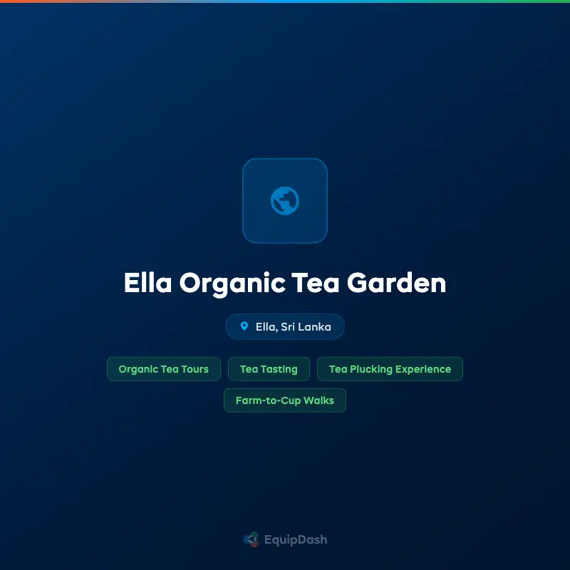 Ella Organic Tea Garden