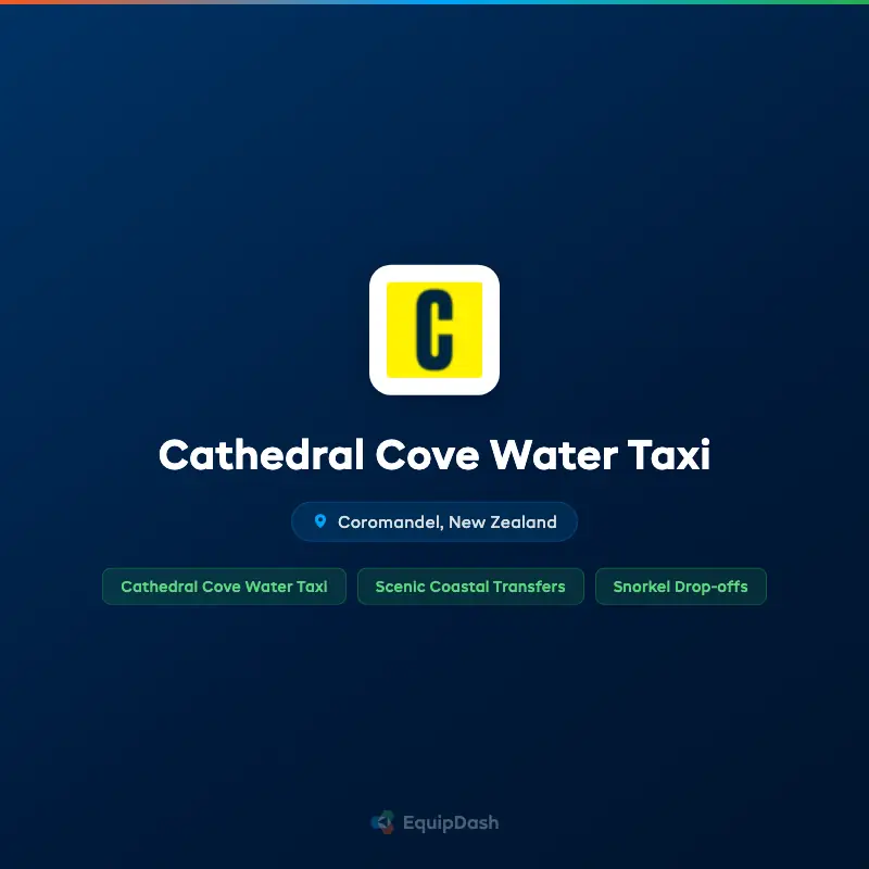 Cathedral Cove Water Taxi