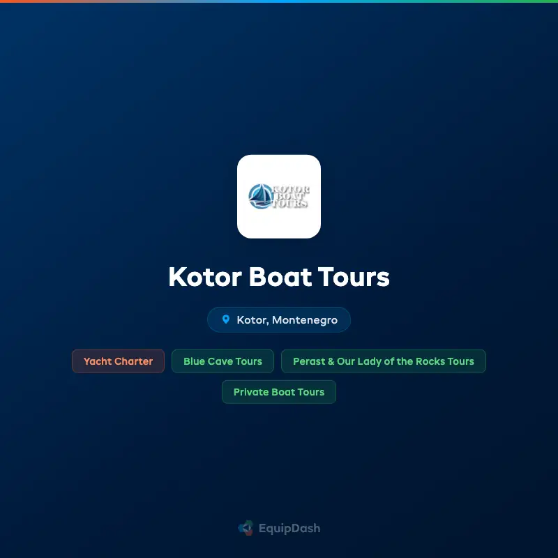 Kotor Boat Tours