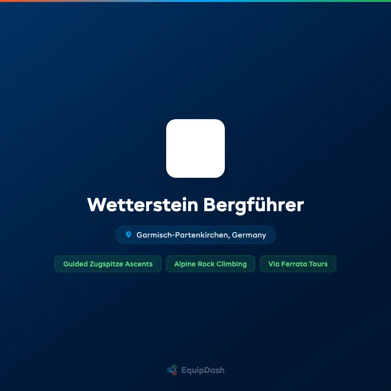 Wetterstein Bergführer