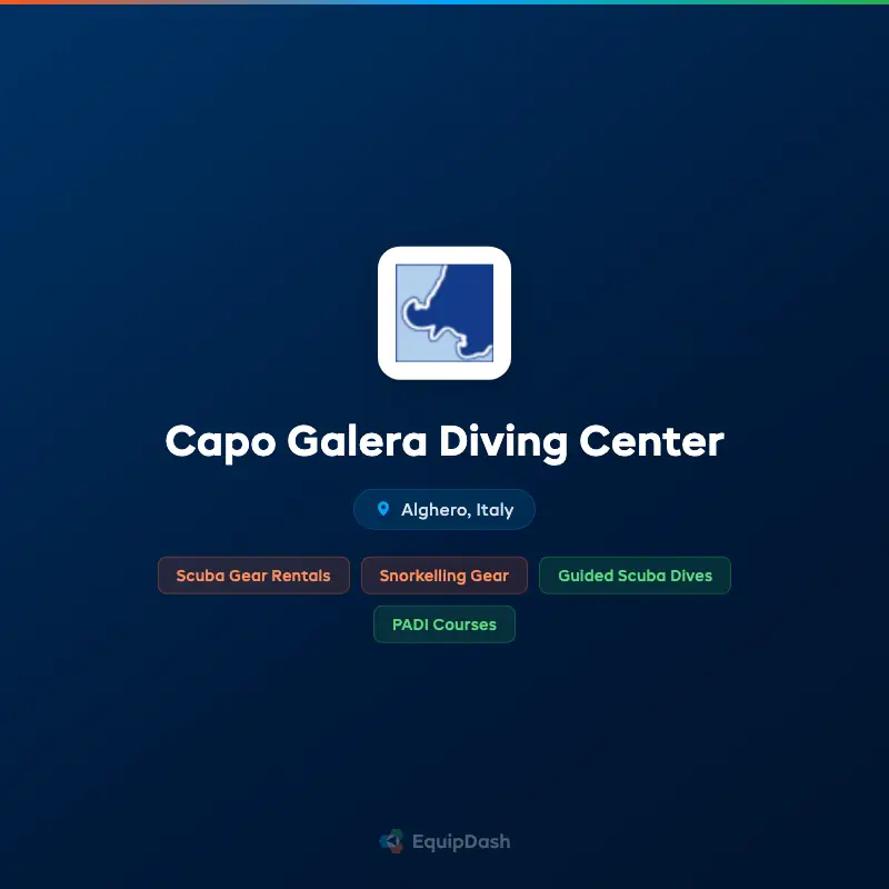 Capo Galera Diving Center