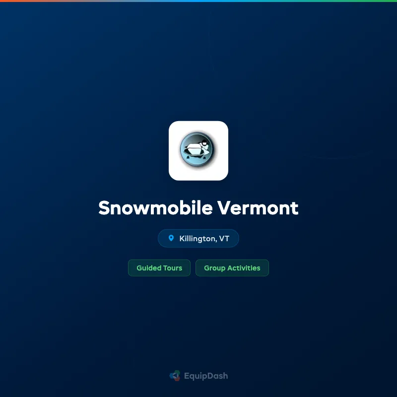 Snowmobile Vermont