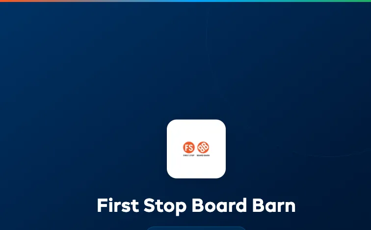 First Stop Board Barn
