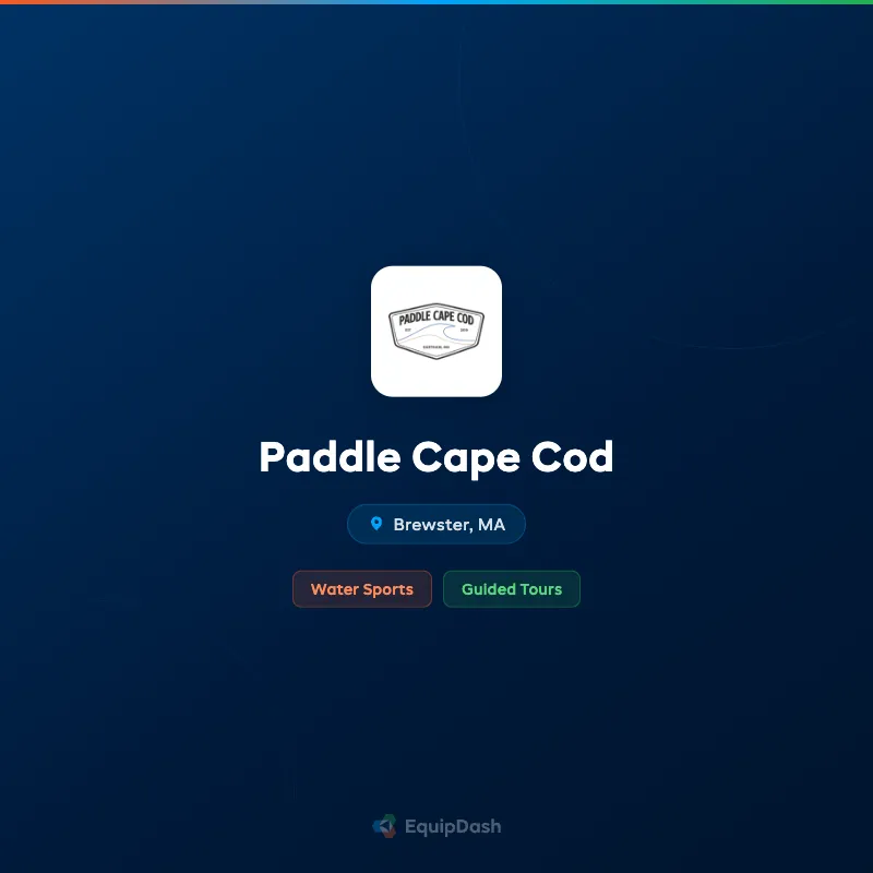Paddle Cape Cod