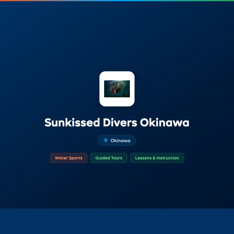 Sunkissed Divers Okinawa
