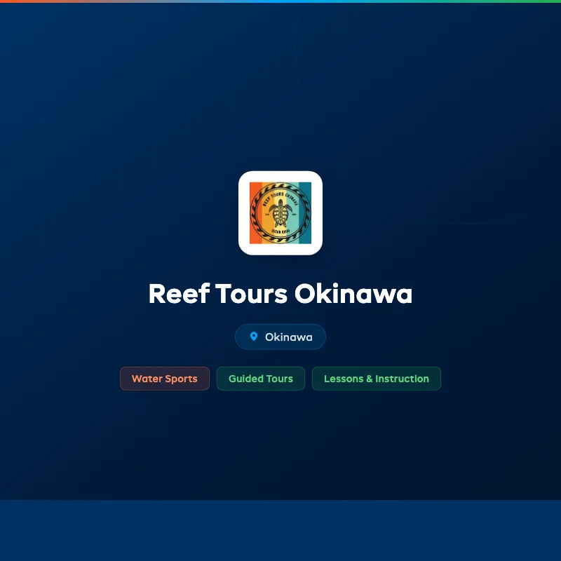 Reef Tours Okinawa