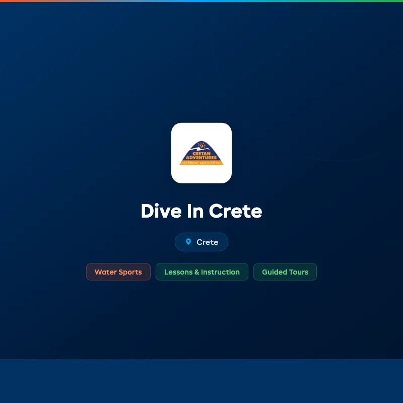 Dive In Crete