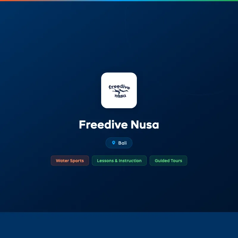 Freedive Nusa