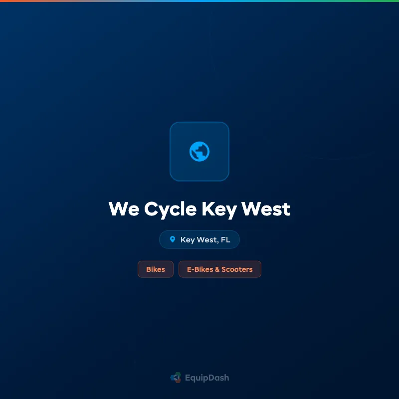 We Cycle Key West