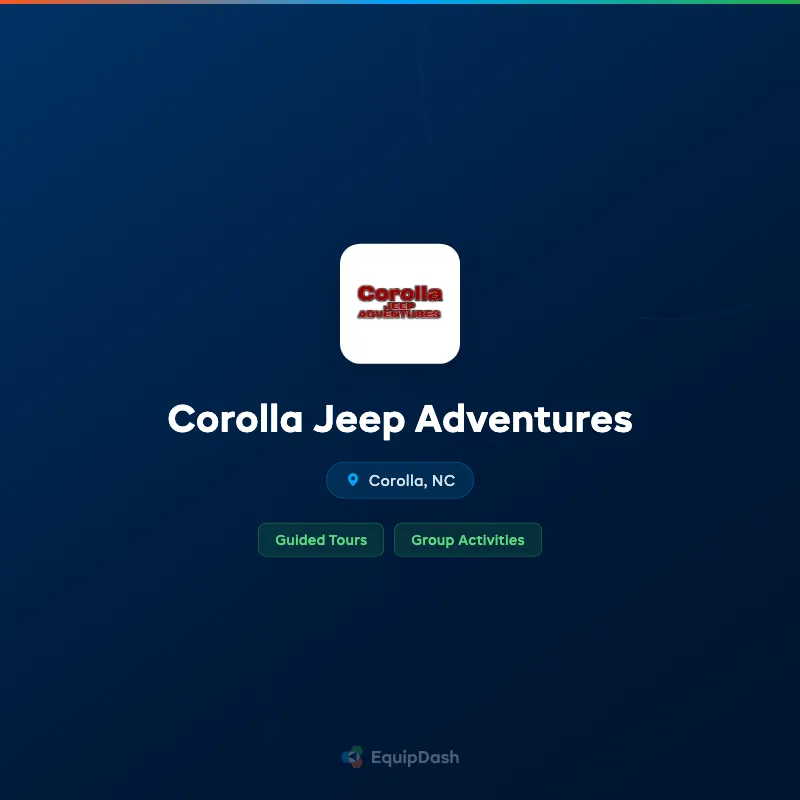 Corolla Jeep Adventures