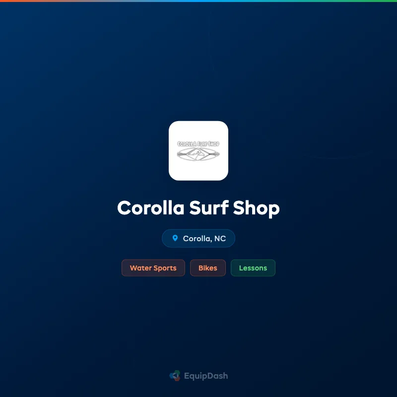 Corolla Surf Shop