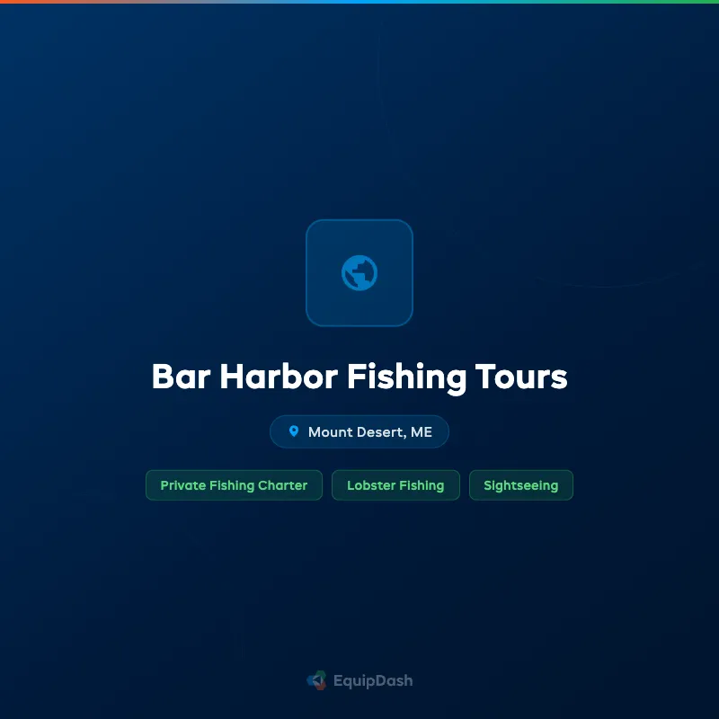 Bar Harbor Fishing Tours