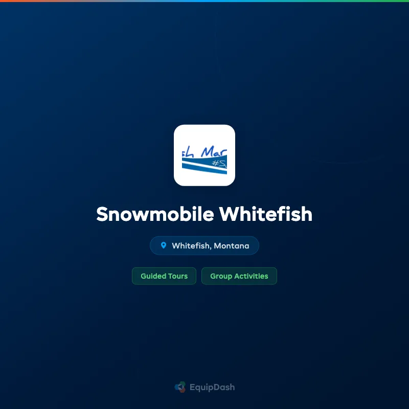 Snowmobile Whitefish