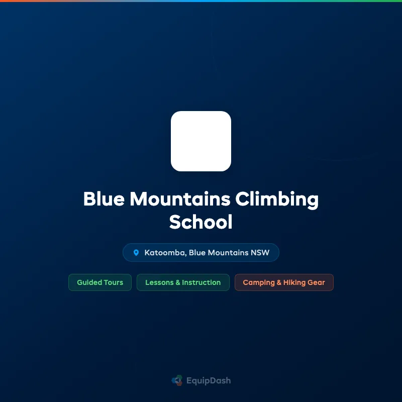 Blue Mountains Climbing School