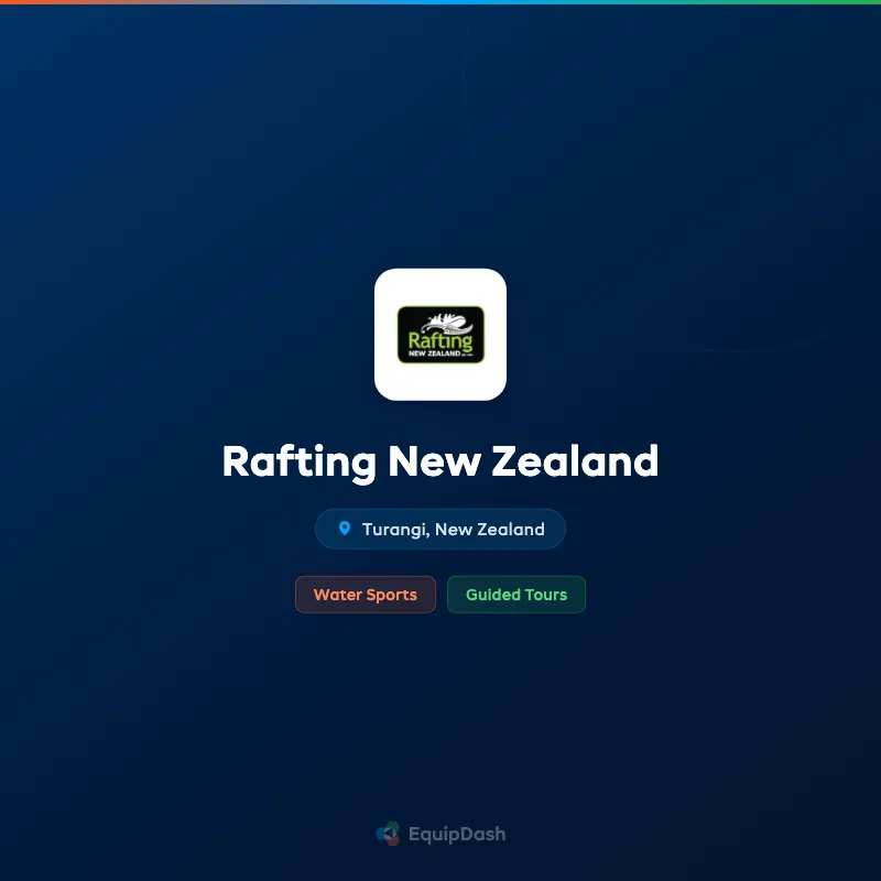 Rafting New Zealand