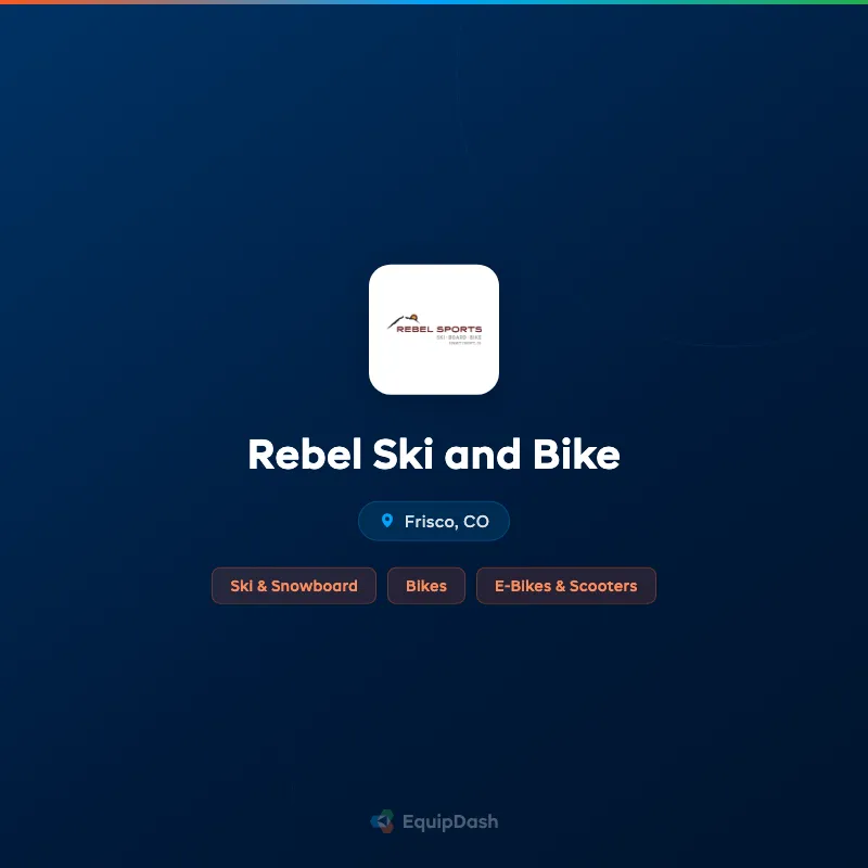 Rebel Ski and Bike