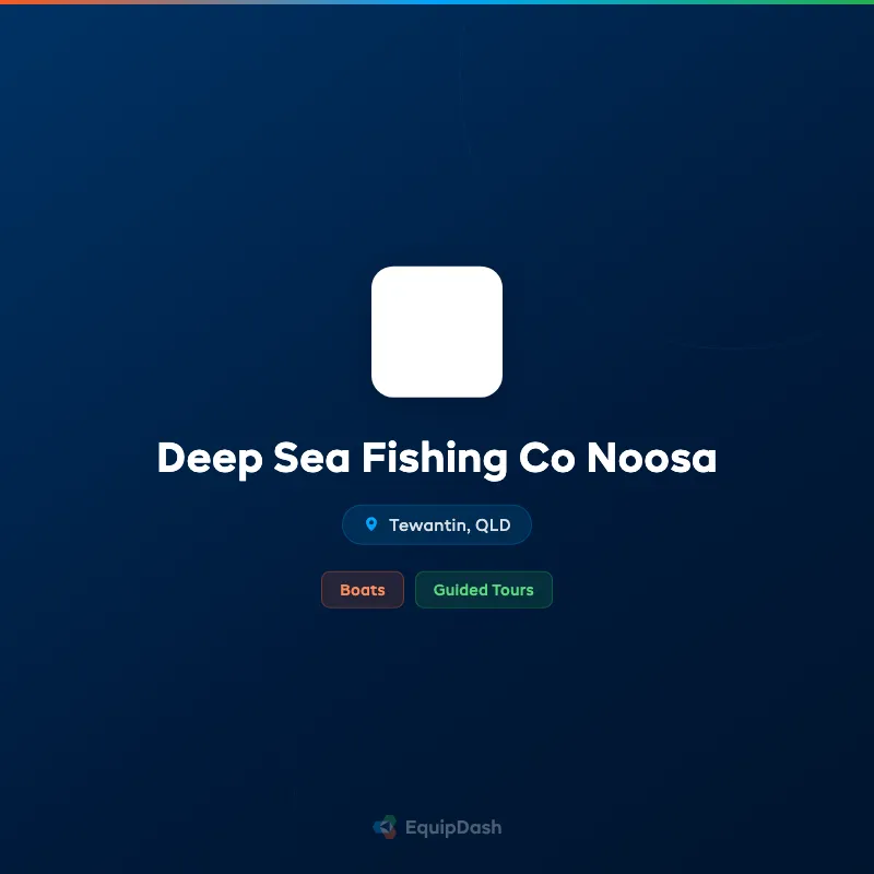 Deep Sea Fishing Co Noosa