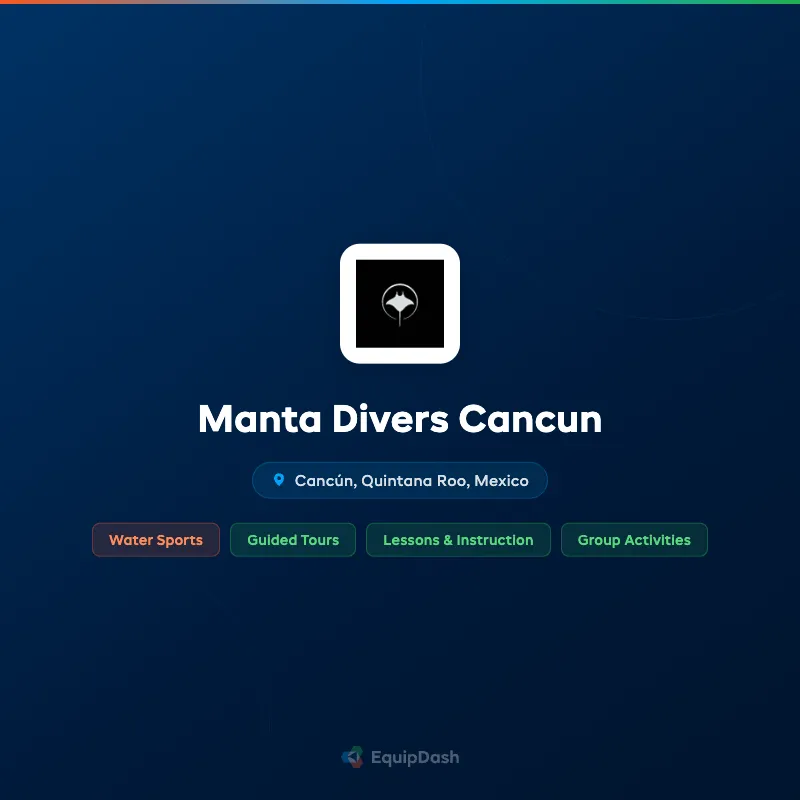 Manta Divers Cancun