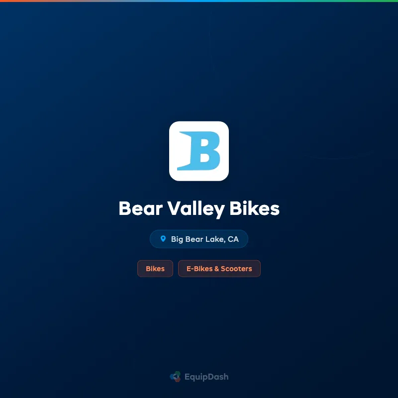 Bear Valley Bikes