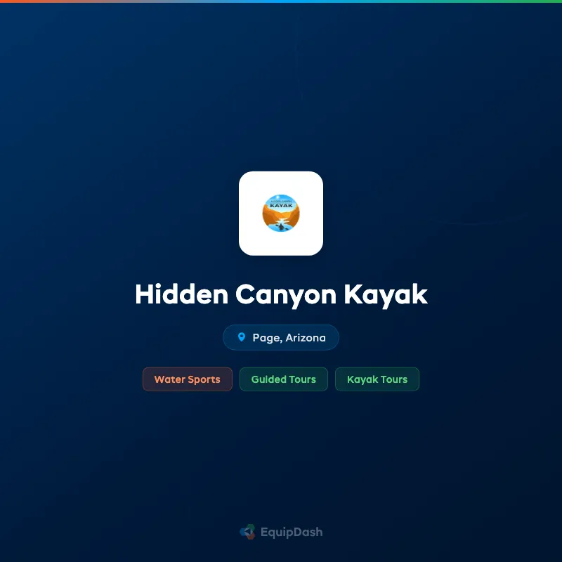 Hidden Canyon Kayak