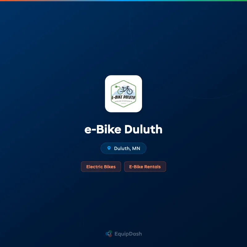 e-Bike Duluth