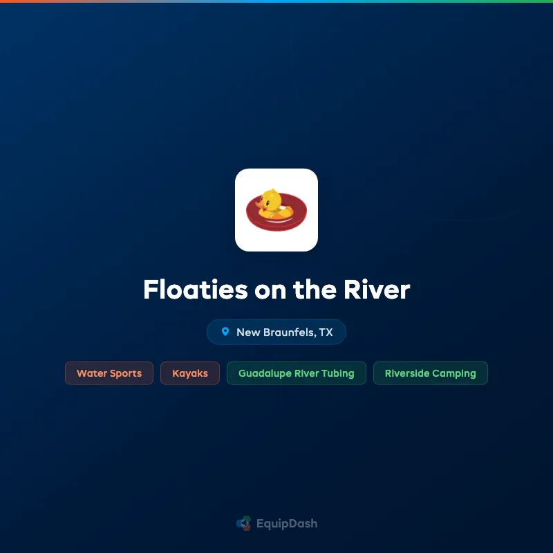 Floaties on the River
