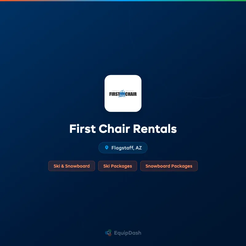 First Chair Rentals