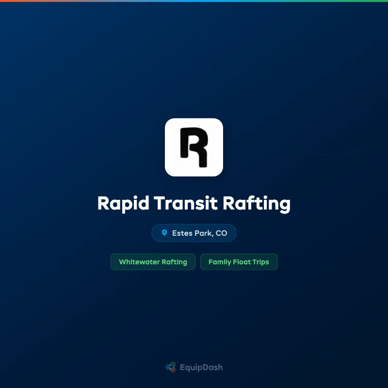 Rapid Transit Rafting