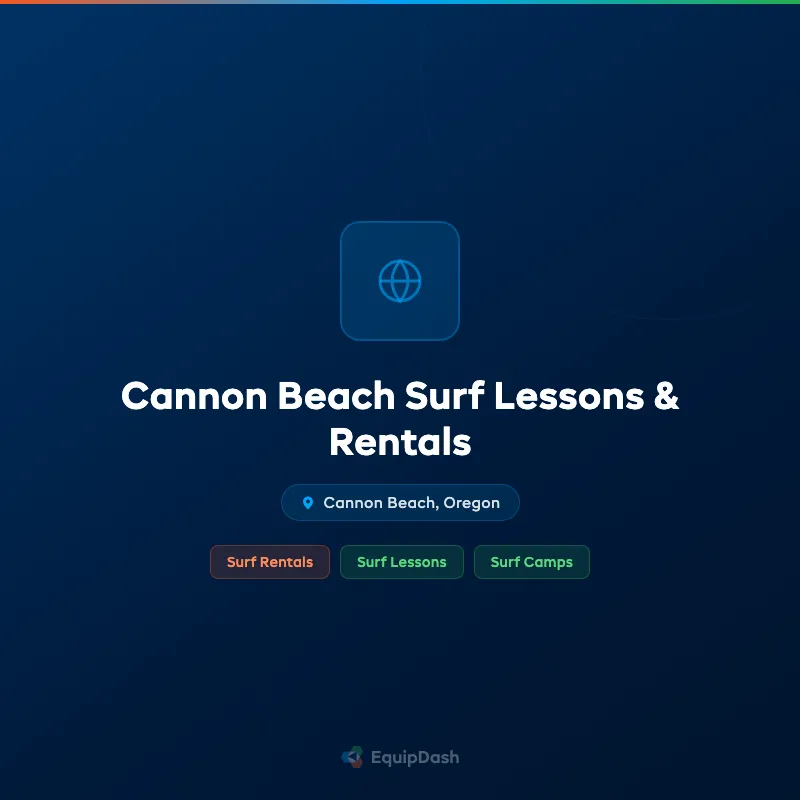 Cannon Beach Surf Lessons & Rentals