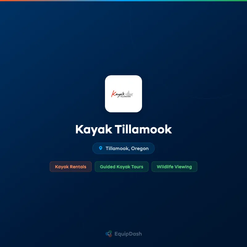 Kayak Tillamook