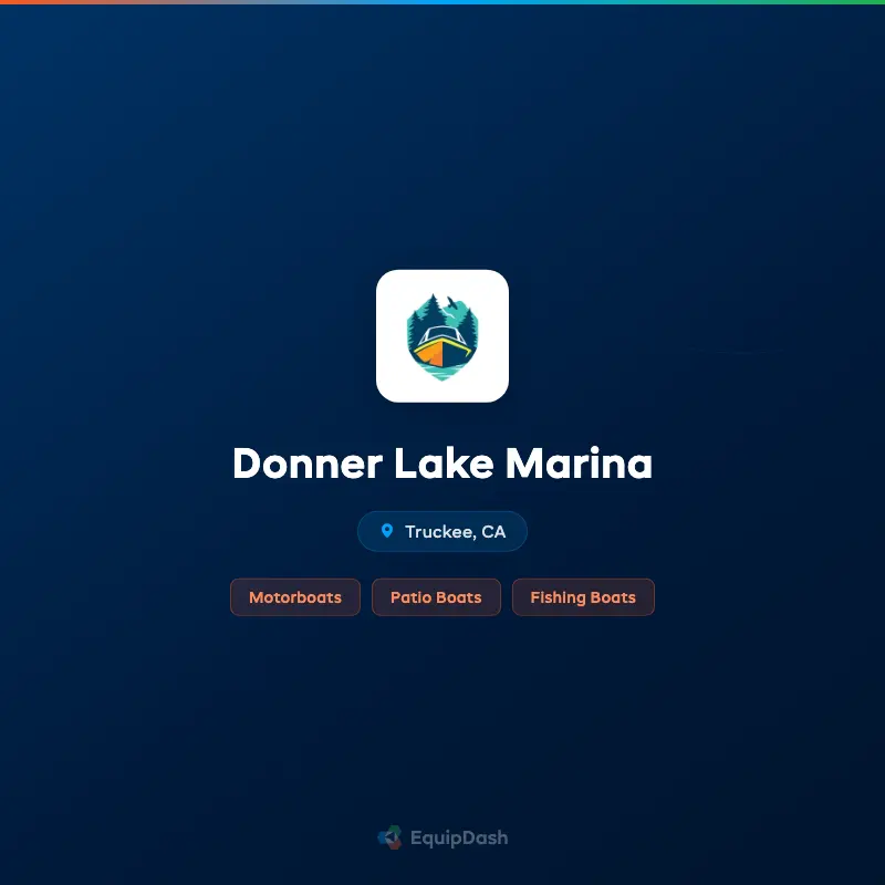 Donner Lake Marina