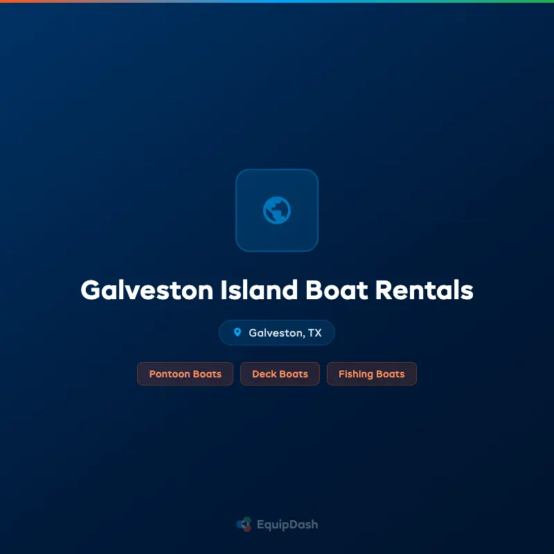 Galveston Island Boat Rentals