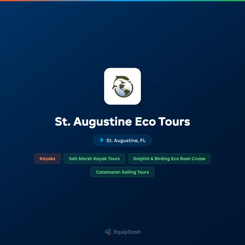 St. Augustine Eco Tours