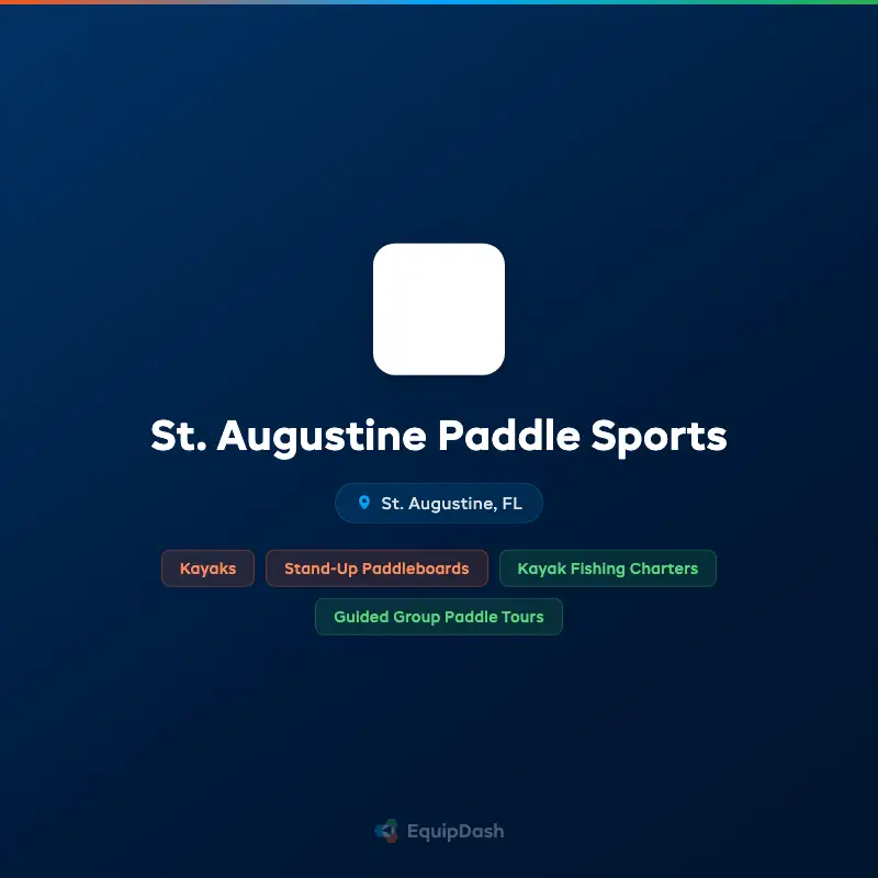 St. Augustine Paddle Sports