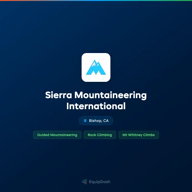 Sierra Mountaineering International